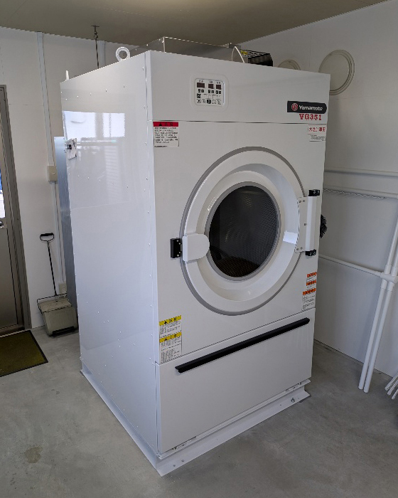 ガス乾燥機:洗濯室